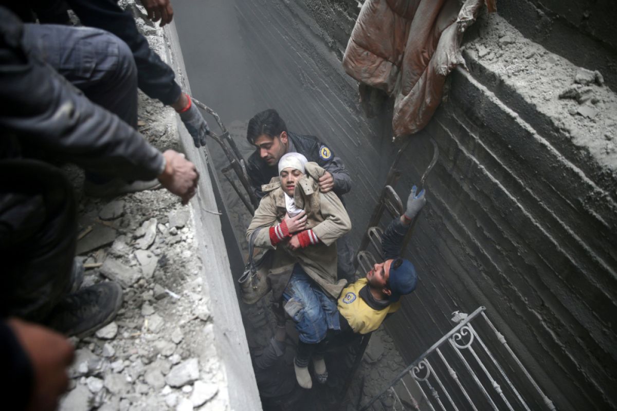 Bulan Sabit Merah siapkan evakuasi medis dari Ghouta Timur