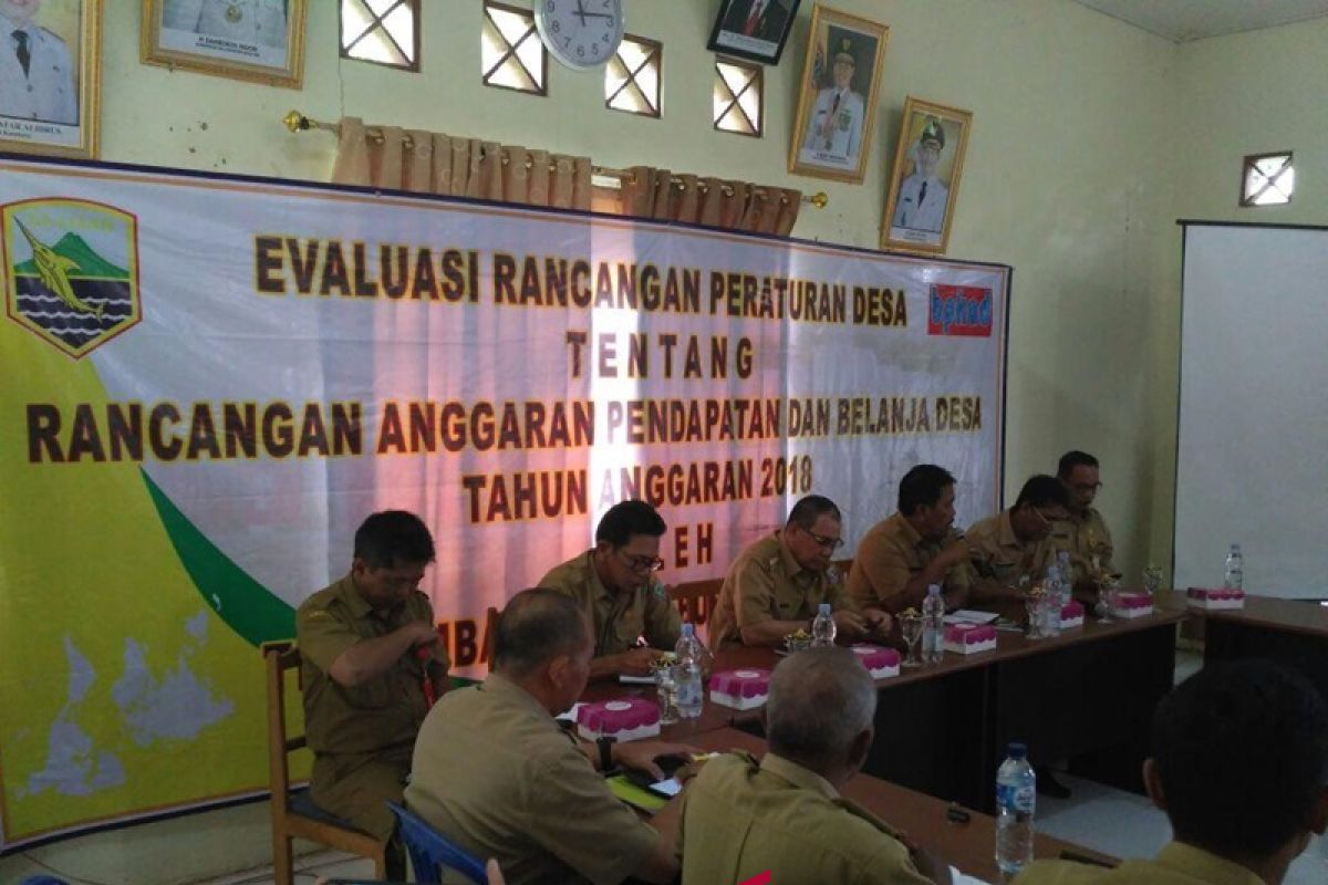 Bupati Kotabaru Buka Evaluasi RAPBDes