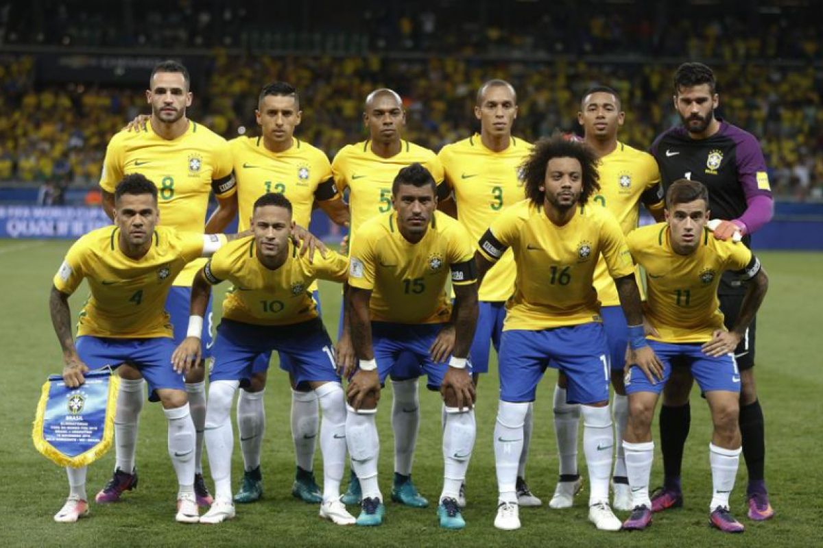 15 Nama Masuk Skuad Brazil di Piala Dunia