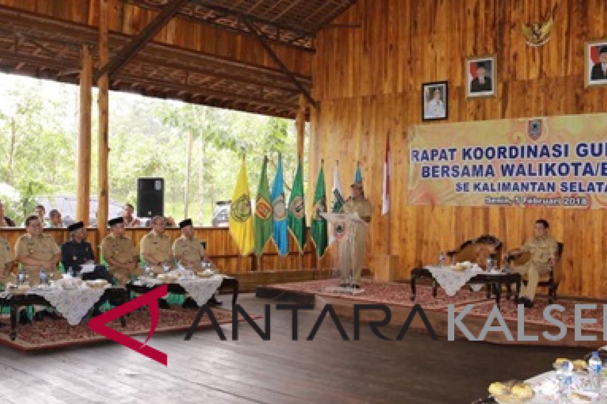 Bupati Kotabaru Hadiri Rakor