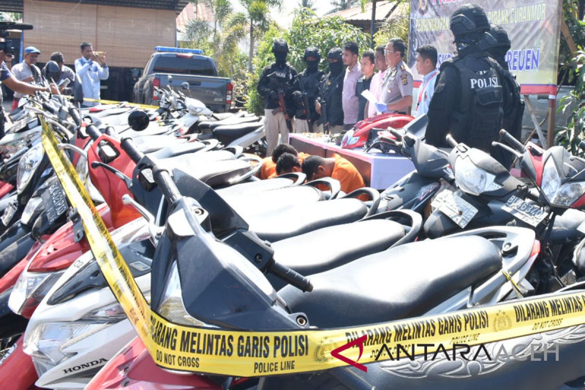 Polisi Aceh Barat tangkap pelaku curanmor
