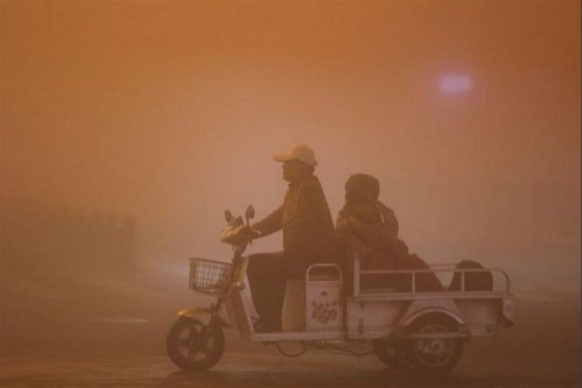 Kabut asap melonjak di Beijing