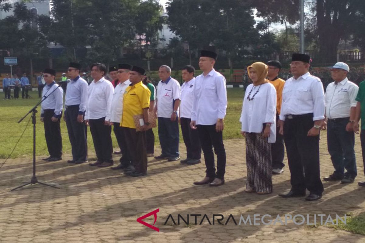 Bakal calon Kepala Daerah Sukabumi deklarasi damai