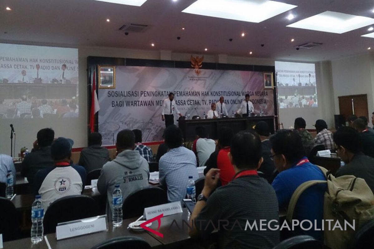 Wartawan Indonesia deklarasi menolak UU MD3