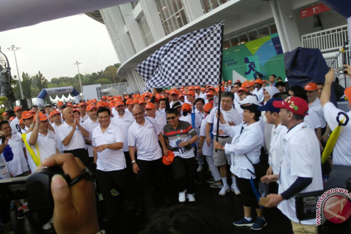 Kemlu gelar Asian Games "diplomatic walk"