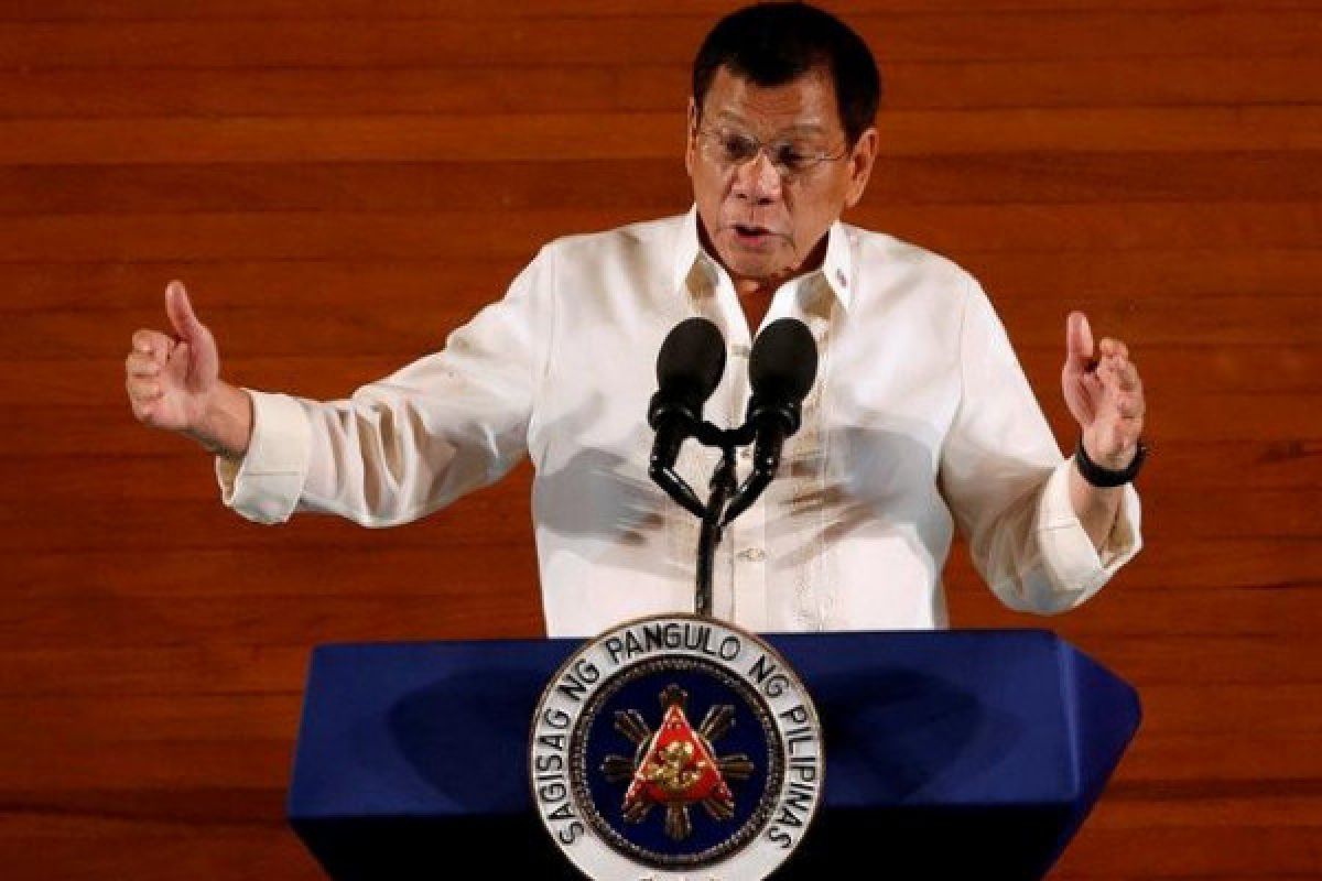 Presiden Filipina Duterte lagi-lagi mengancam akan bunuh pengedar narkoba