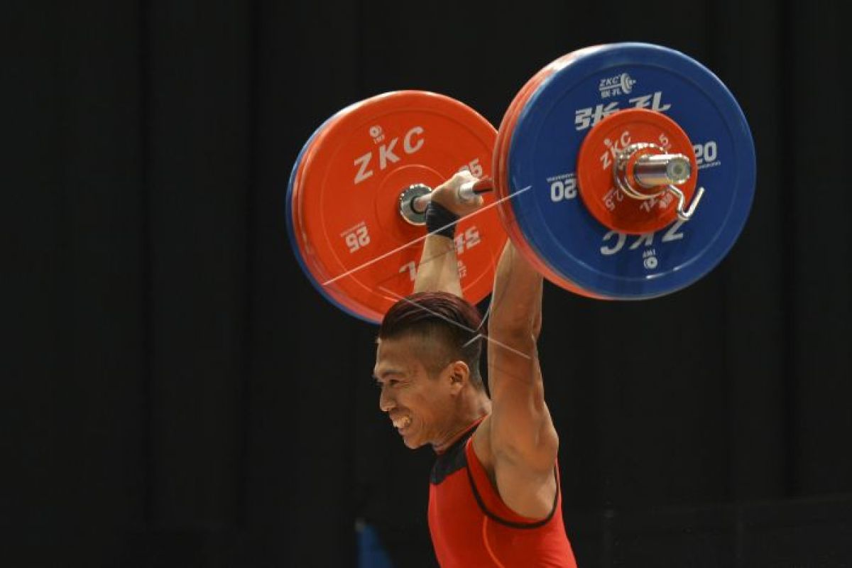 Lifter Indonesia raih medali emas 18th asian games invitation tournament