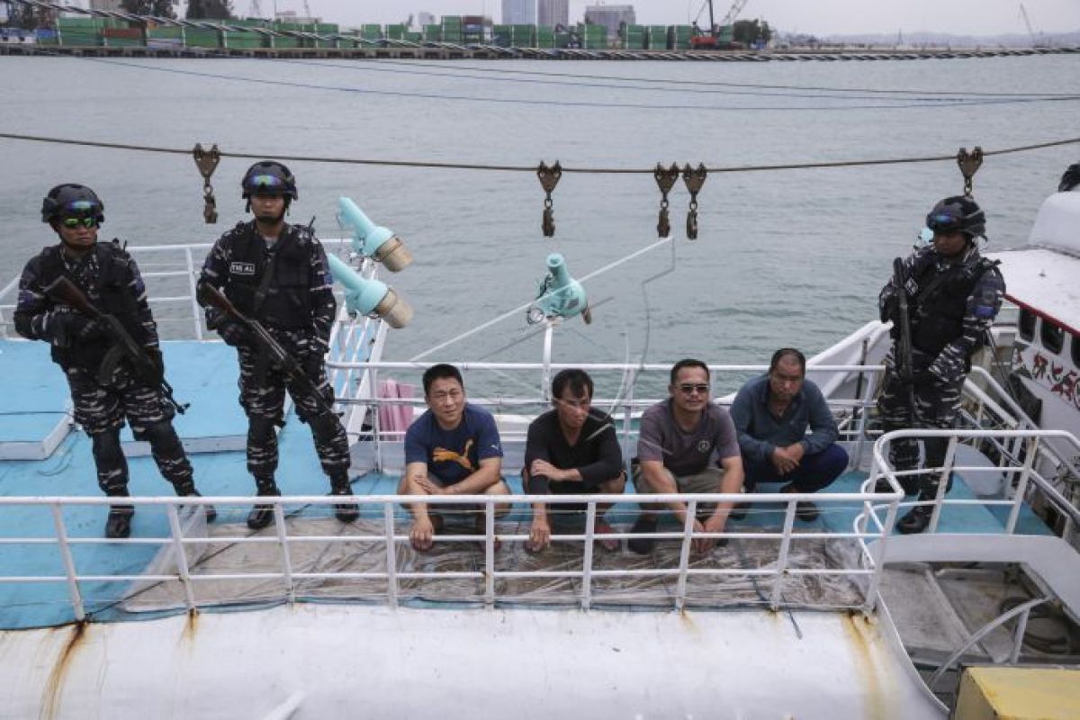 TNI AL kembali tangkap kapal berbendera asing
