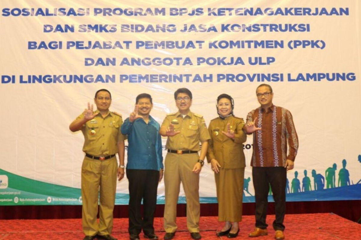 BPJS-Pemprov Lampung bersinergi lindungi tenaga kerja