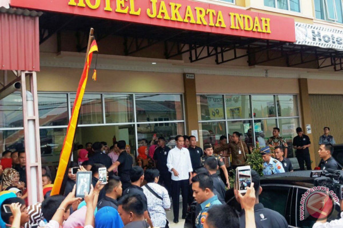 Presiden Jokowi menginap di hotel bintang dua di Sumbar