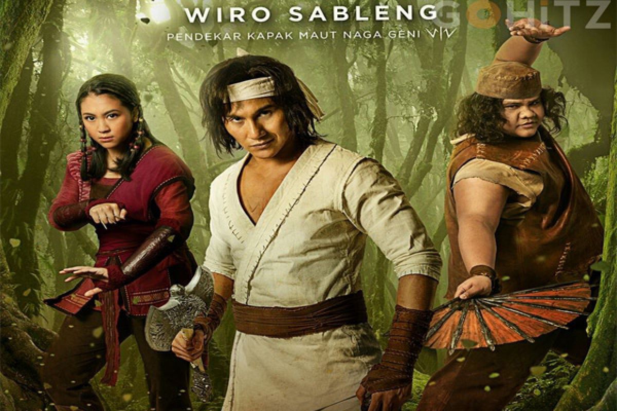 Tiga karakter di film Wiro Sableng