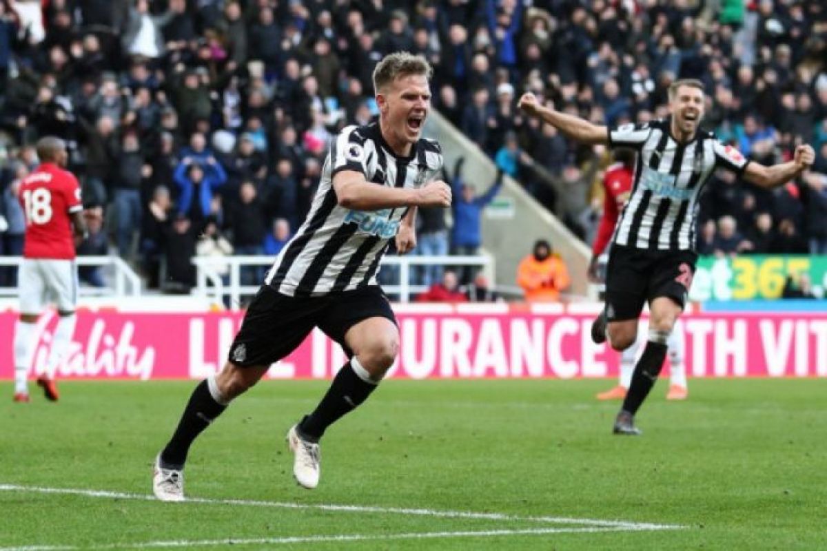 MU dipermalukan Newastle 0-1 di St. James' Park