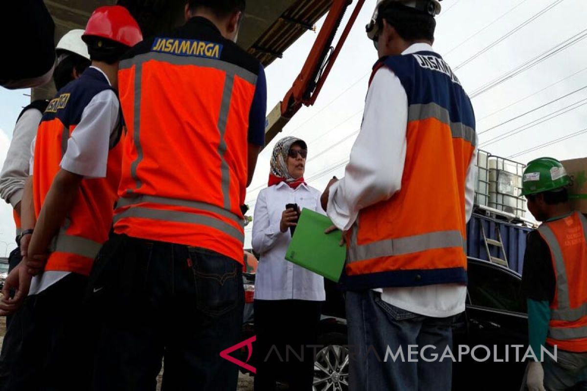 Jalan Layang Tol Jakarta-Cikampek optimistis rampung Mei 2019