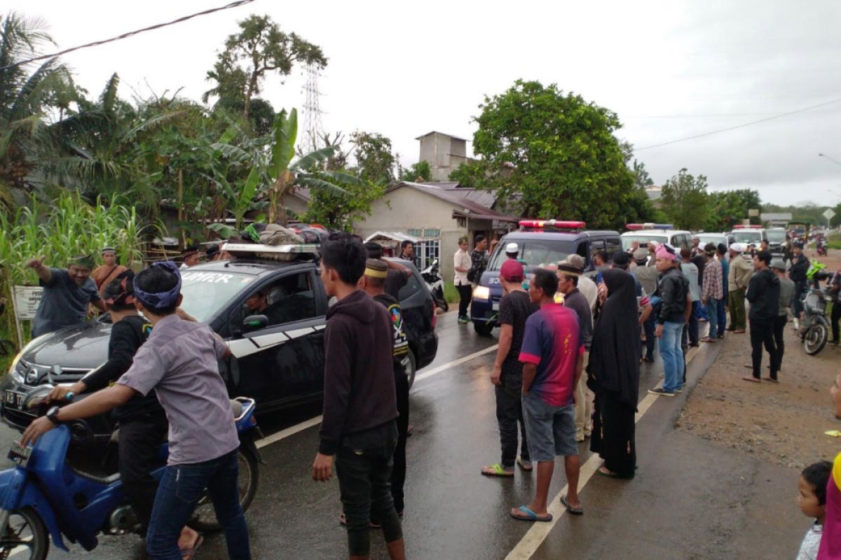 Jenazah kecelakaan Sampit tiba di Pontianak