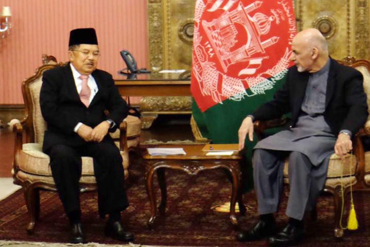 Vice President Jusuf Kalla Received by President of Afghanistan