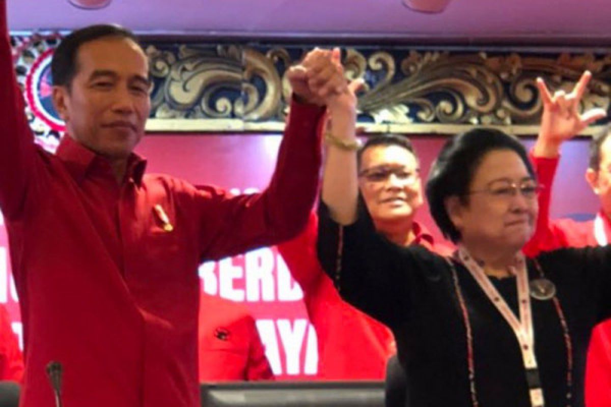 Jokowi thanks PDIP for nomination