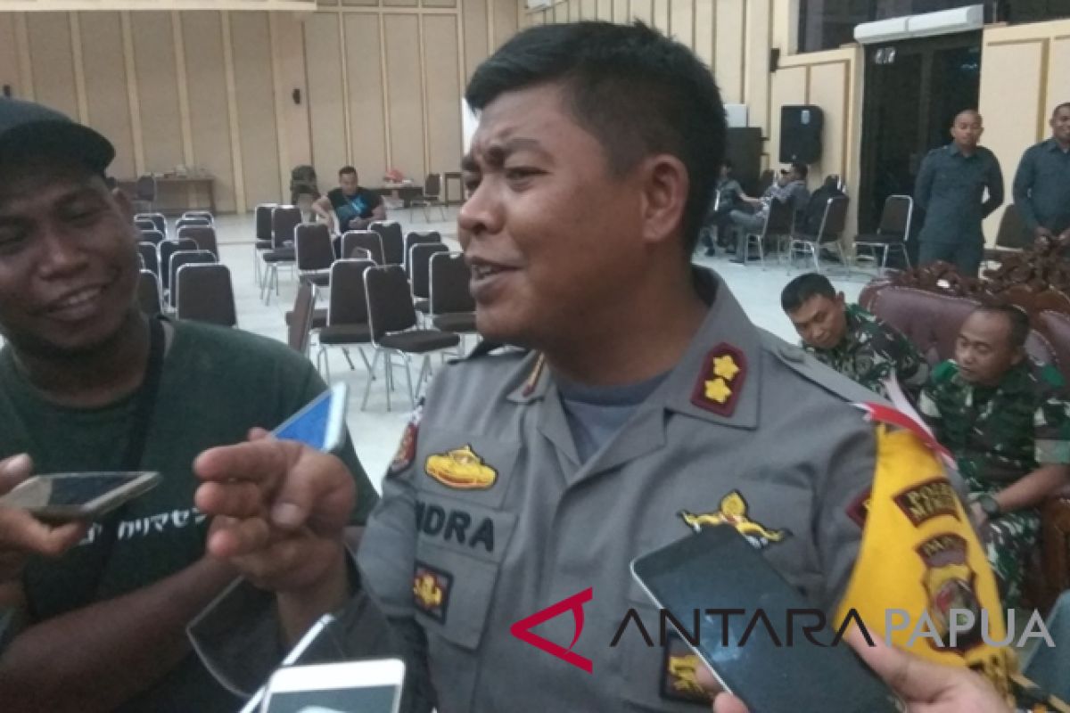 Polres Mimika belum terima jadwal kampanye paslon pilkada