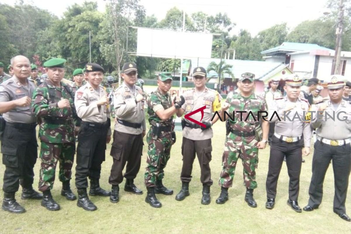 Kodim Buntok dan Polres Bartim gencarkan patroli damai