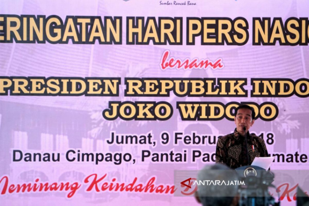 Presiden Nyatakan di Era Digital Pers Makin Diperlukan