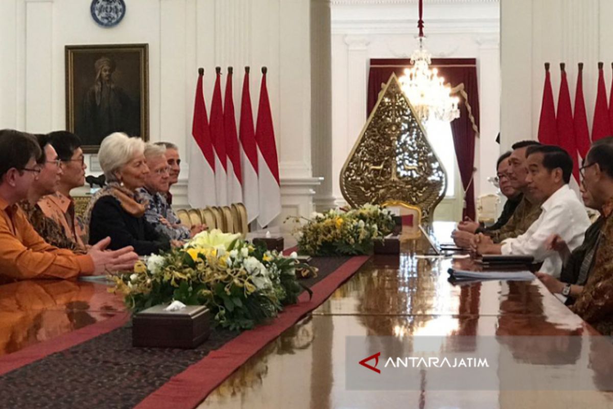 Delegasi IMF Temui Jokowi (Video)