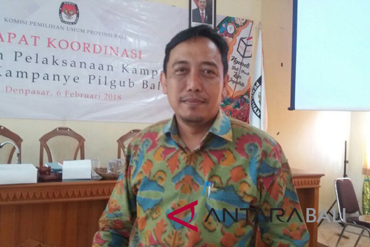 KPU Bali larang tim kampanye terima sumbangan asing