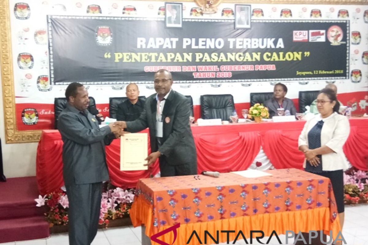 KPU Papua: paslon pilgub harus mendapat pengakuan MRP