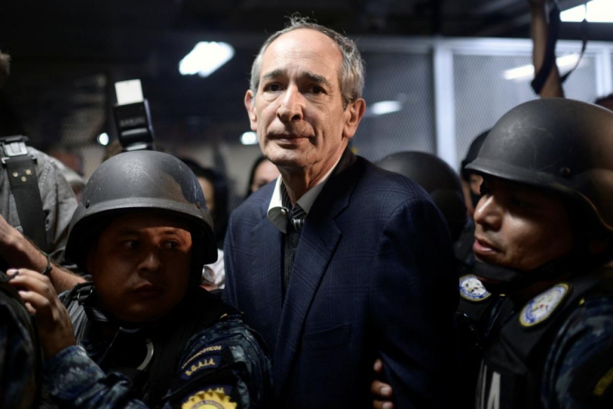 Mantan Presiden Guatemala ditangkap dalam kasus korupsi