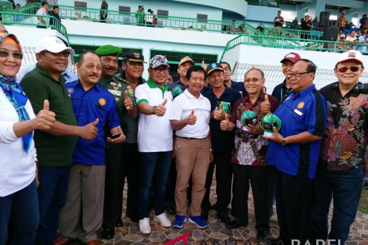 Menaker buka Liga Pekerja Indonesia (LPI) zona Bangka Belitung