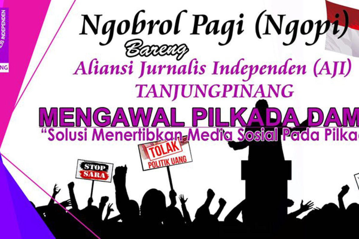 AJI gelar diskusi pilkada bareng Cawako Tanjungpinang