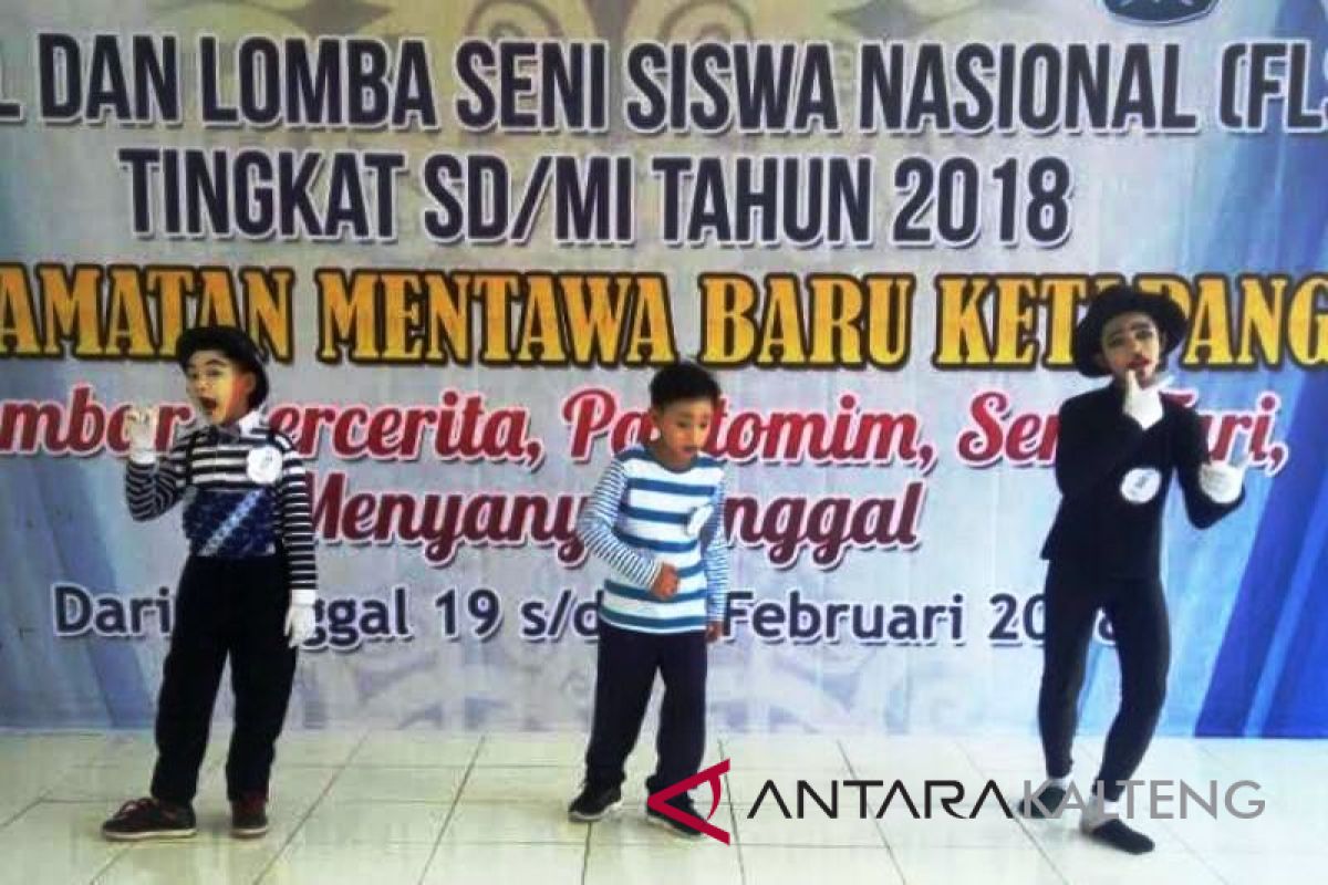 Seni pantomim makin diminati pelajar di Sampit