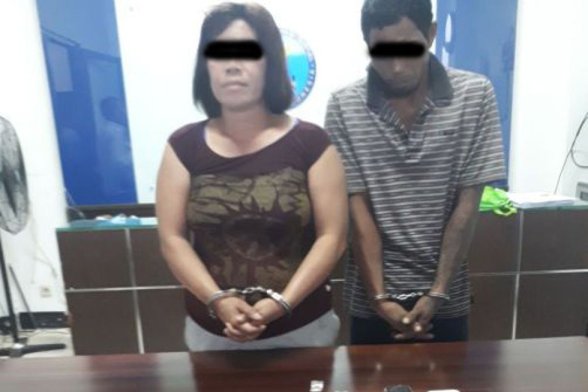 BNNK Samarinda tangkap pasutri pemasok narkoba ABK tugboat