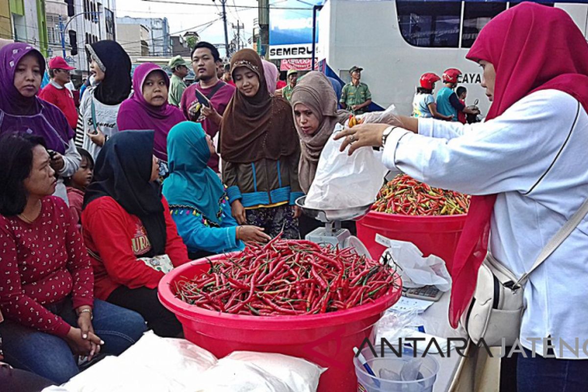 Harga cabai merah besar di Purwokerto merangkak naik