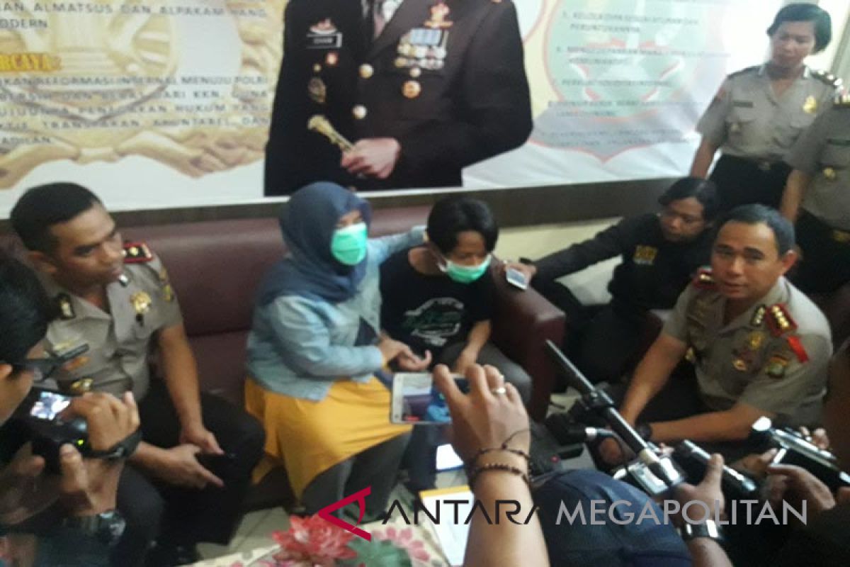 Polrestro Bekasi menangkap pelaku penculikan dan pencabulan