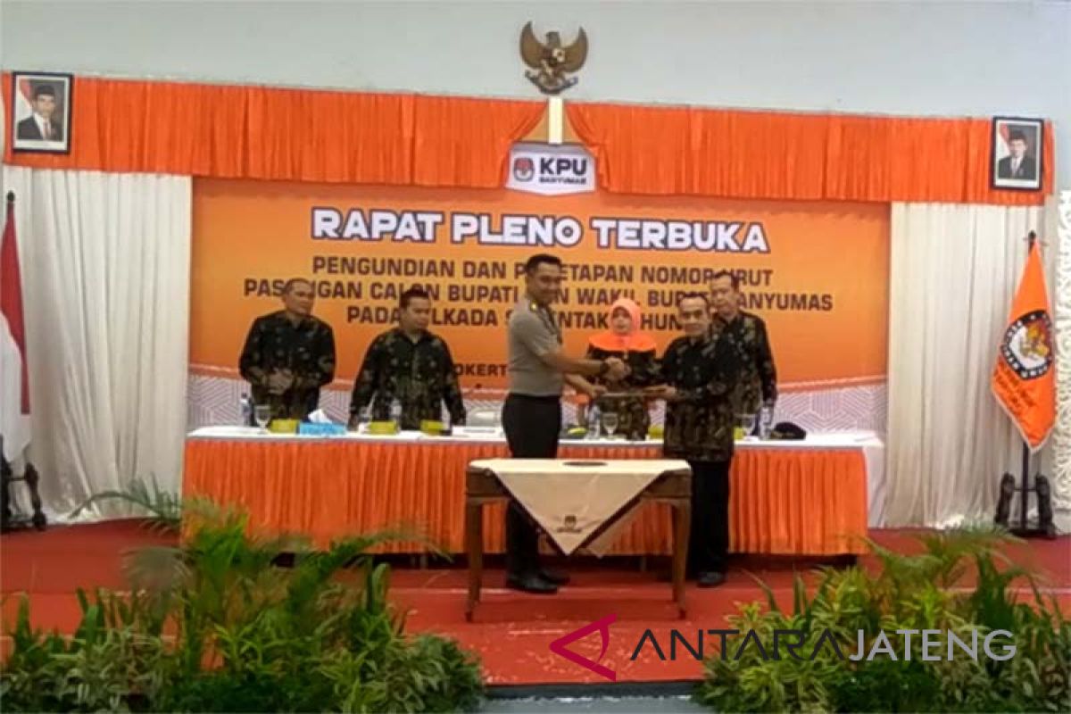 16 personel Polres Banyumas siap kawal pasangan calon