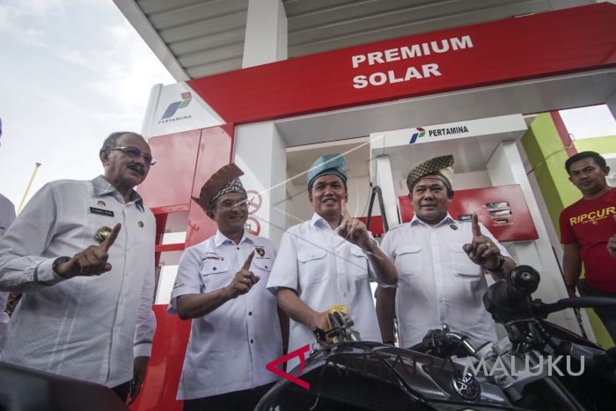 Pertamina resmikan tiga penyalur di Maluku Utara