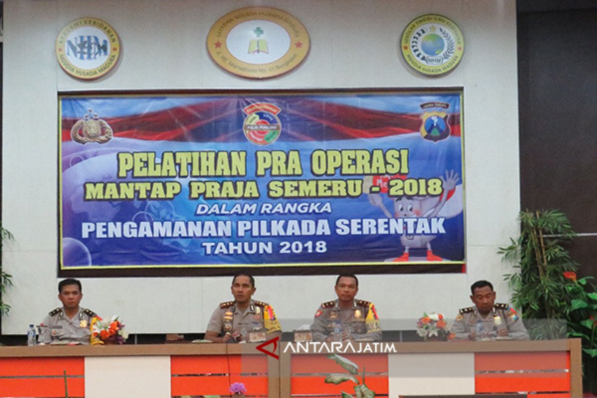 Polres Ajak Masyarakat Sukseskan Pilkada Bangkalan