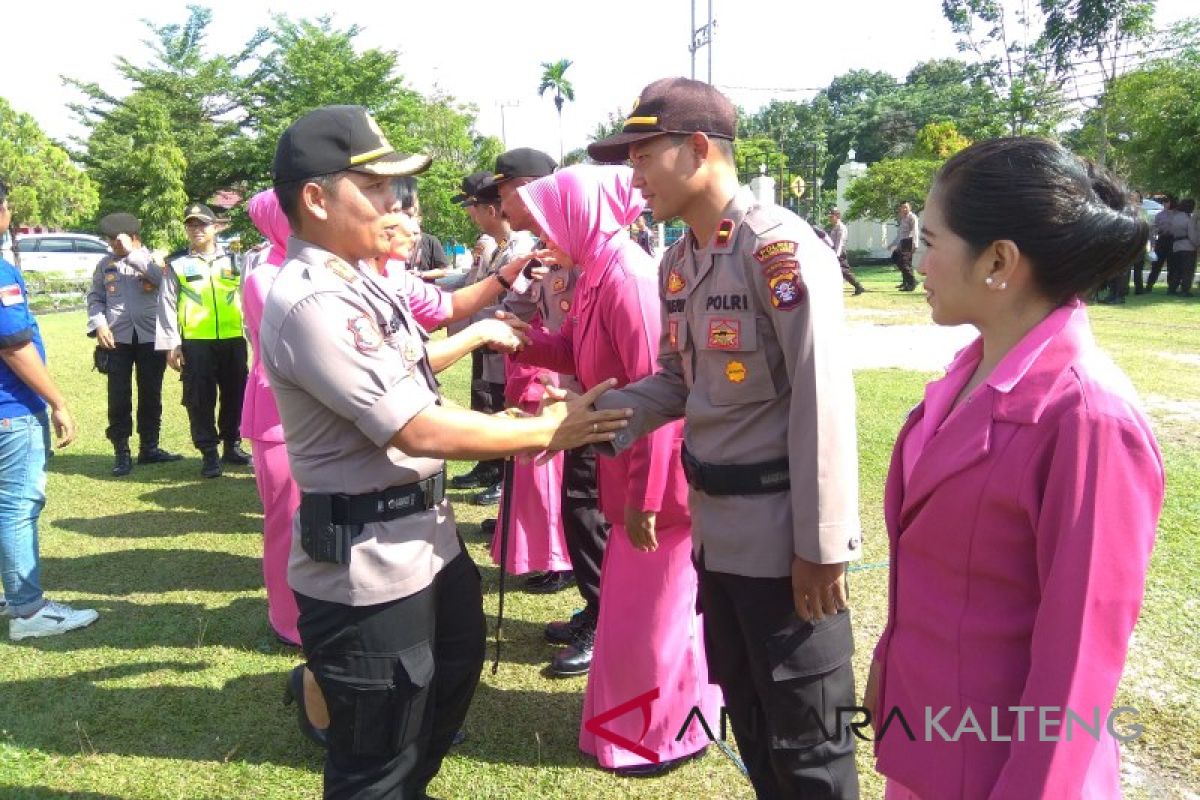 Dua Perwira Polres Palangka Raya Mutasi Jabatan