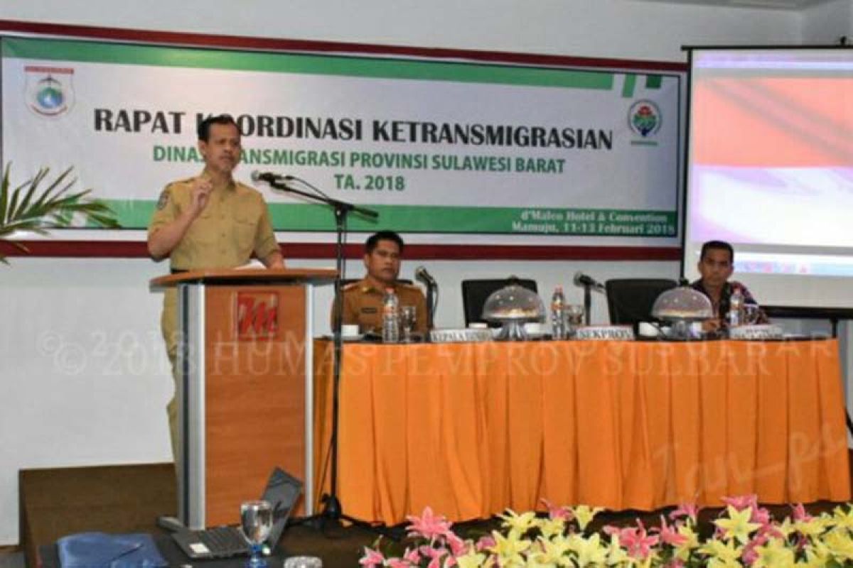 Sulbar gelar rapat koordinasi ketransmigrasian