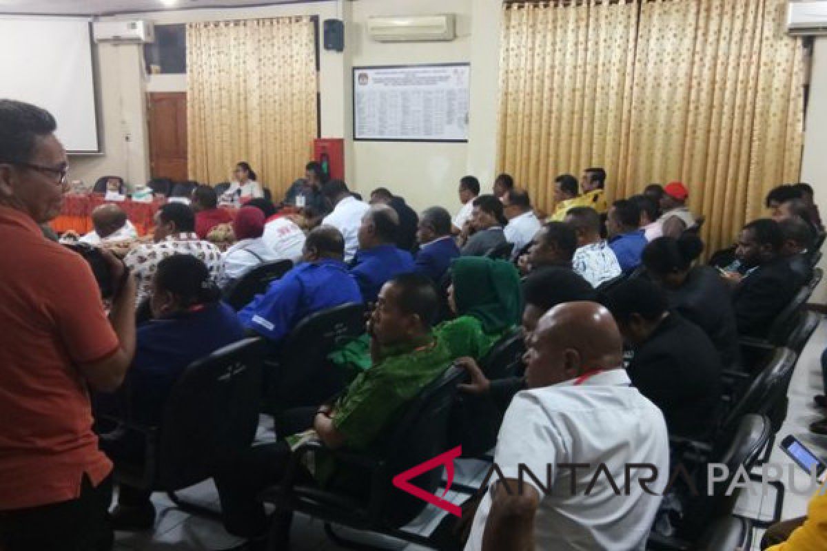 KPU Papua beri tambahan waktu kepada MRP untuk verifikasi paslon
