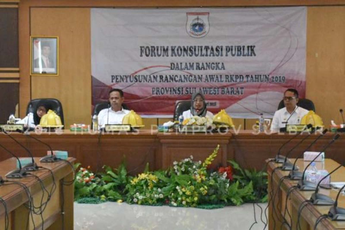 Sulbar susun RPKD melalui konsultasi publik