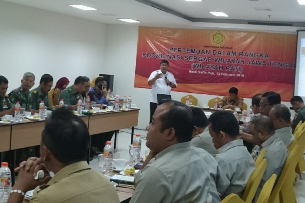 Kementan optimalkan serap gabah petani Pati