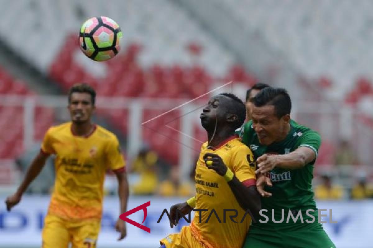 Tiga pemain Sriwijaya FC absen saat hadapi Borneo