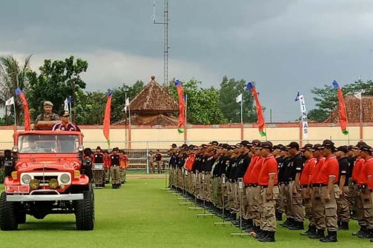 Jelang pilkada, Satpol PP Jateng gelar pasukan