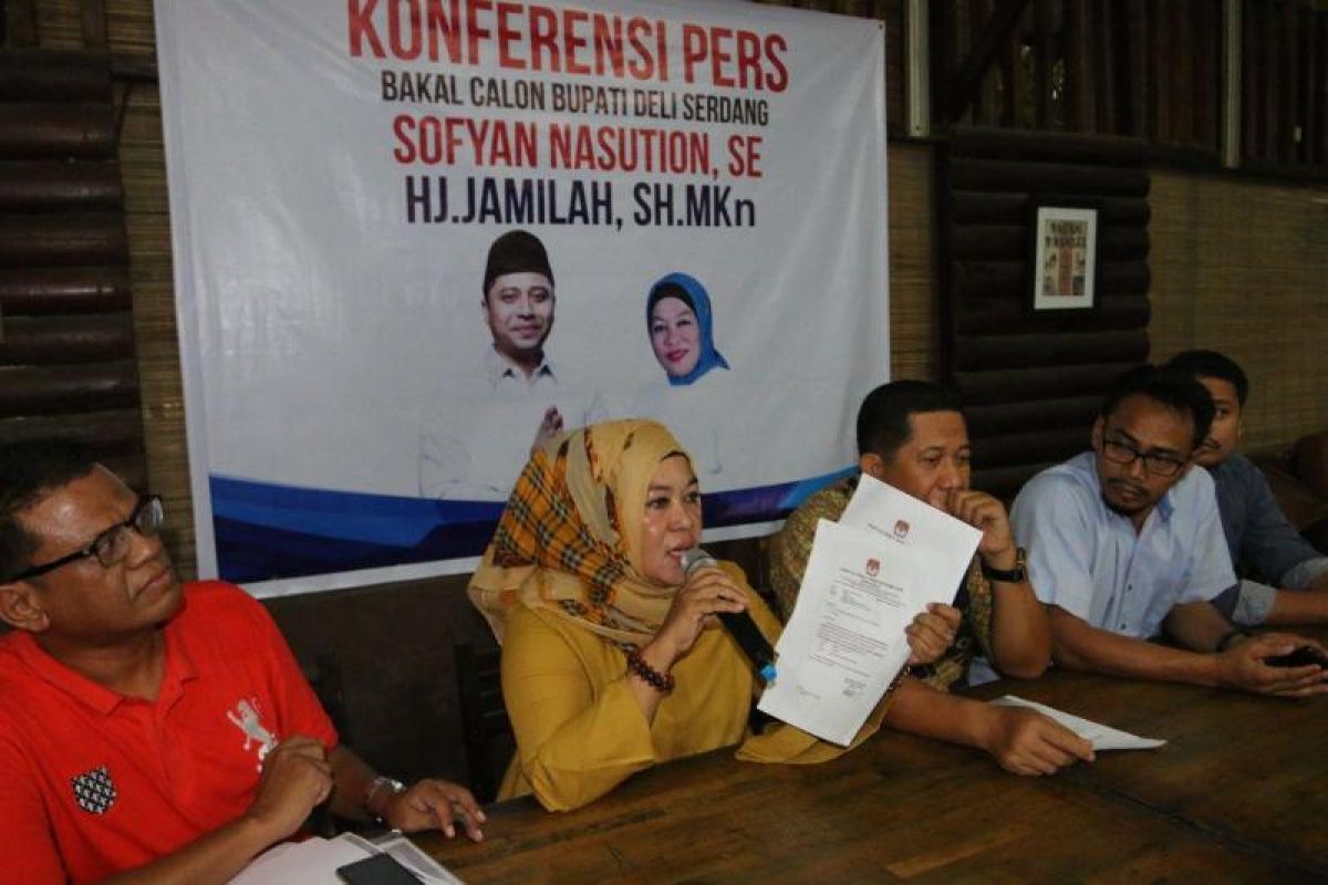 Sofyan-Jamilah akan Laporkan KPU Deli Serdang ke DKPP