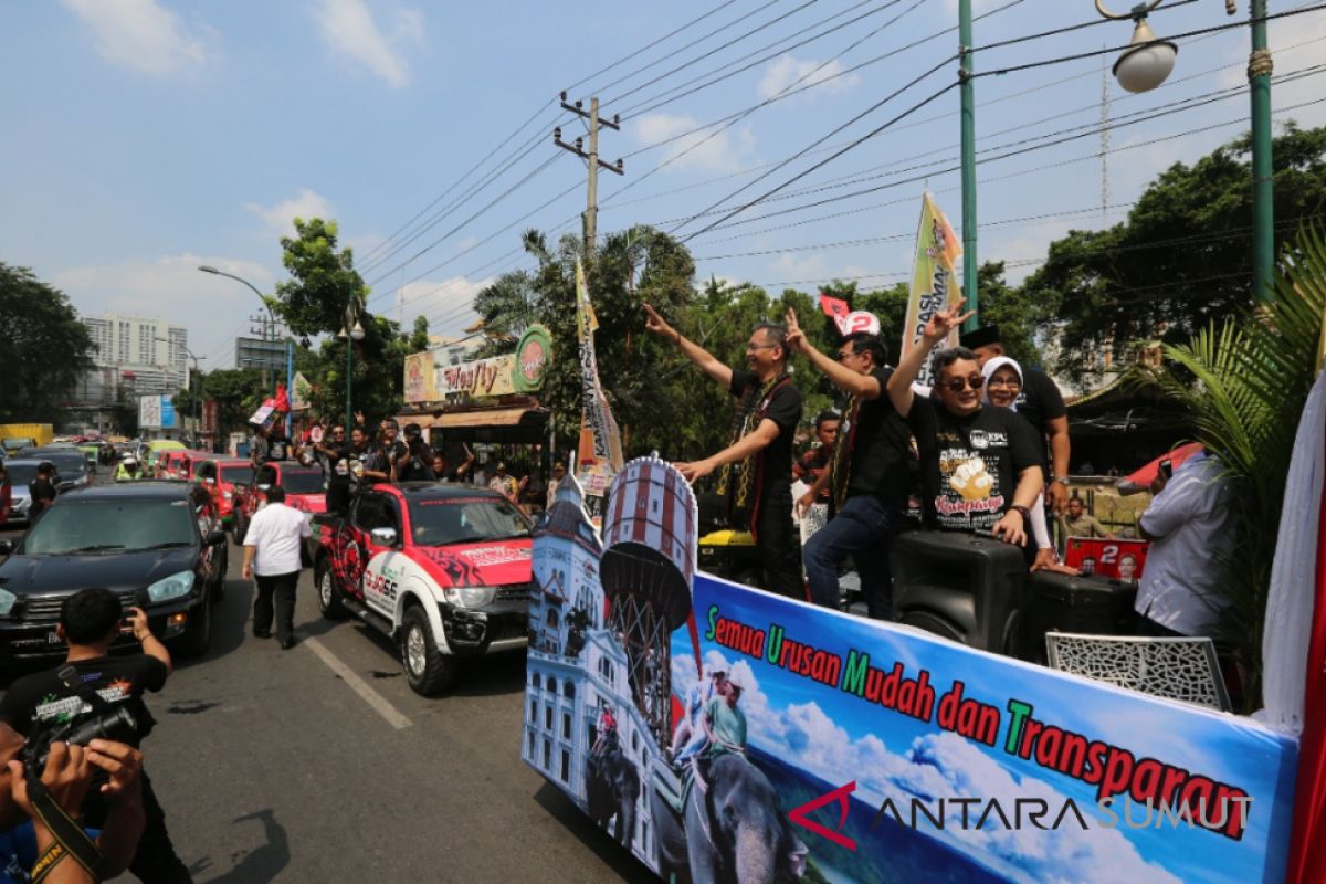 KPU gelar pawai pilkada damai