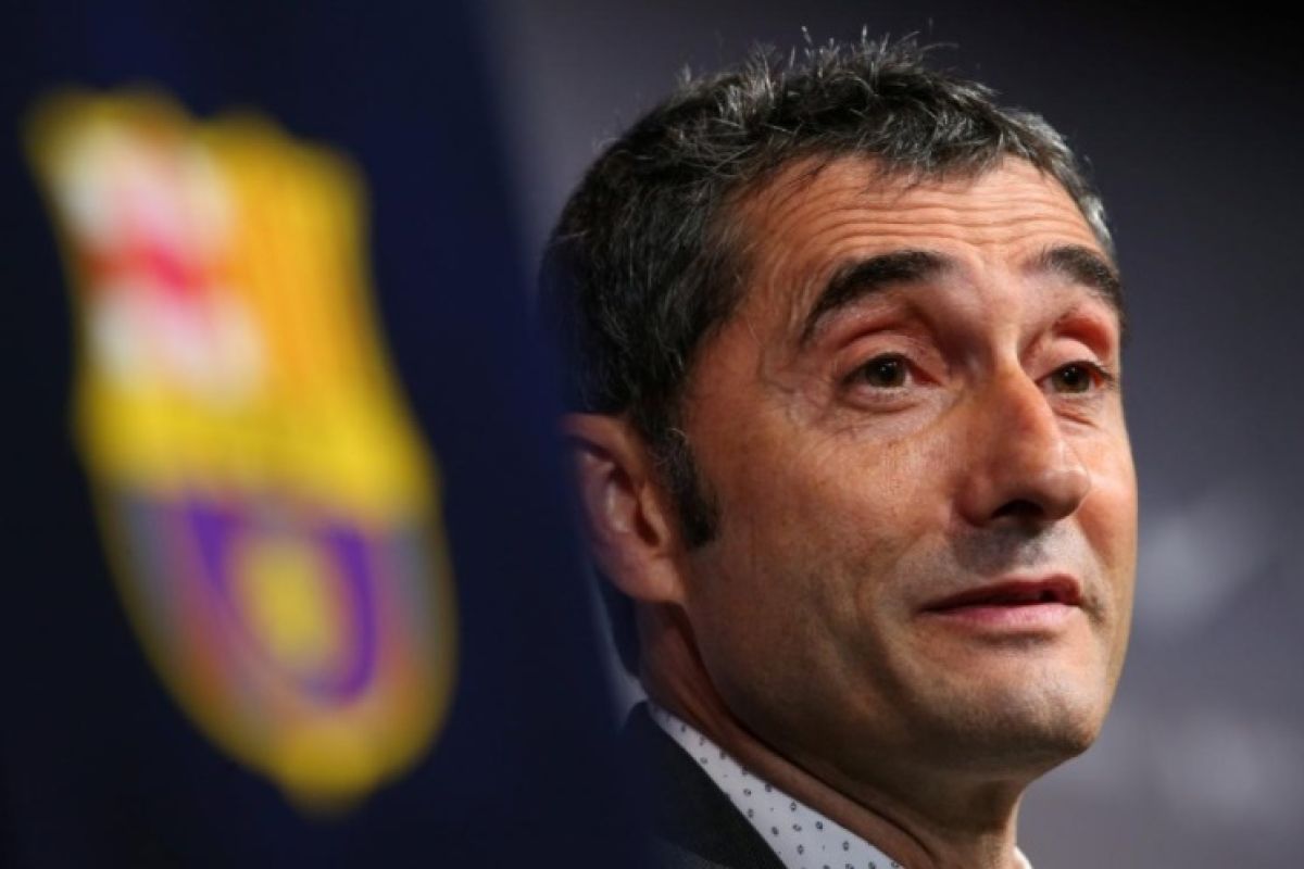 Barcelona perpanjang kontrak pelatih Valverde sampai 2020