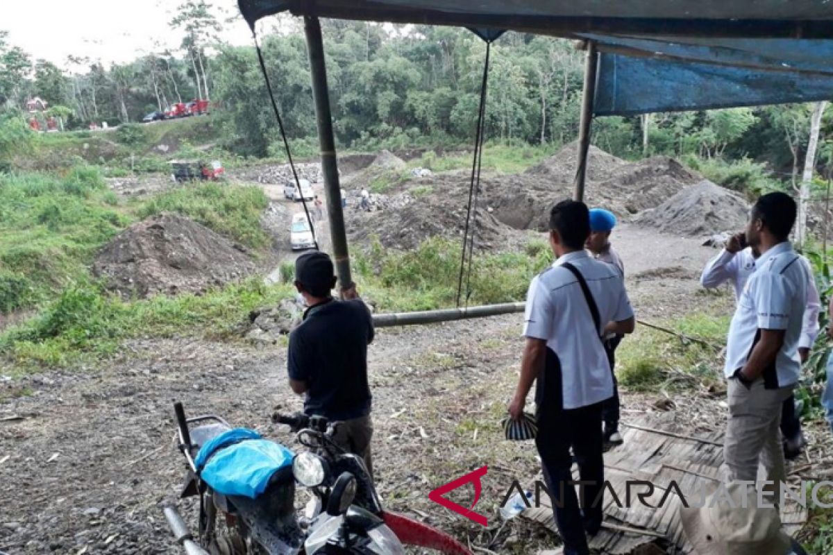 Polisi tutup aktivitas penambangan ilegal di Boyolali