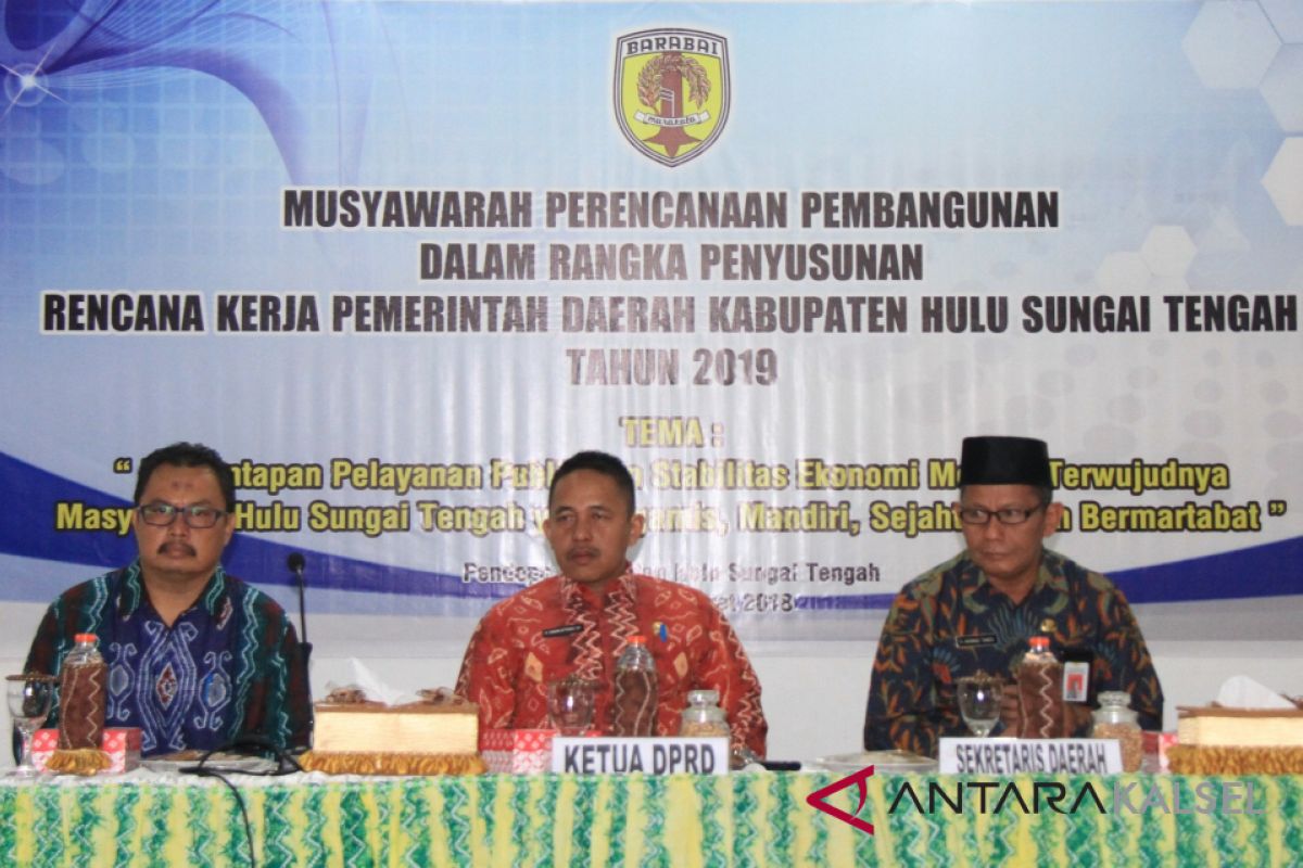 Musrenbang RKPD 2019 Evaluasi Kinerja Pemkab HST