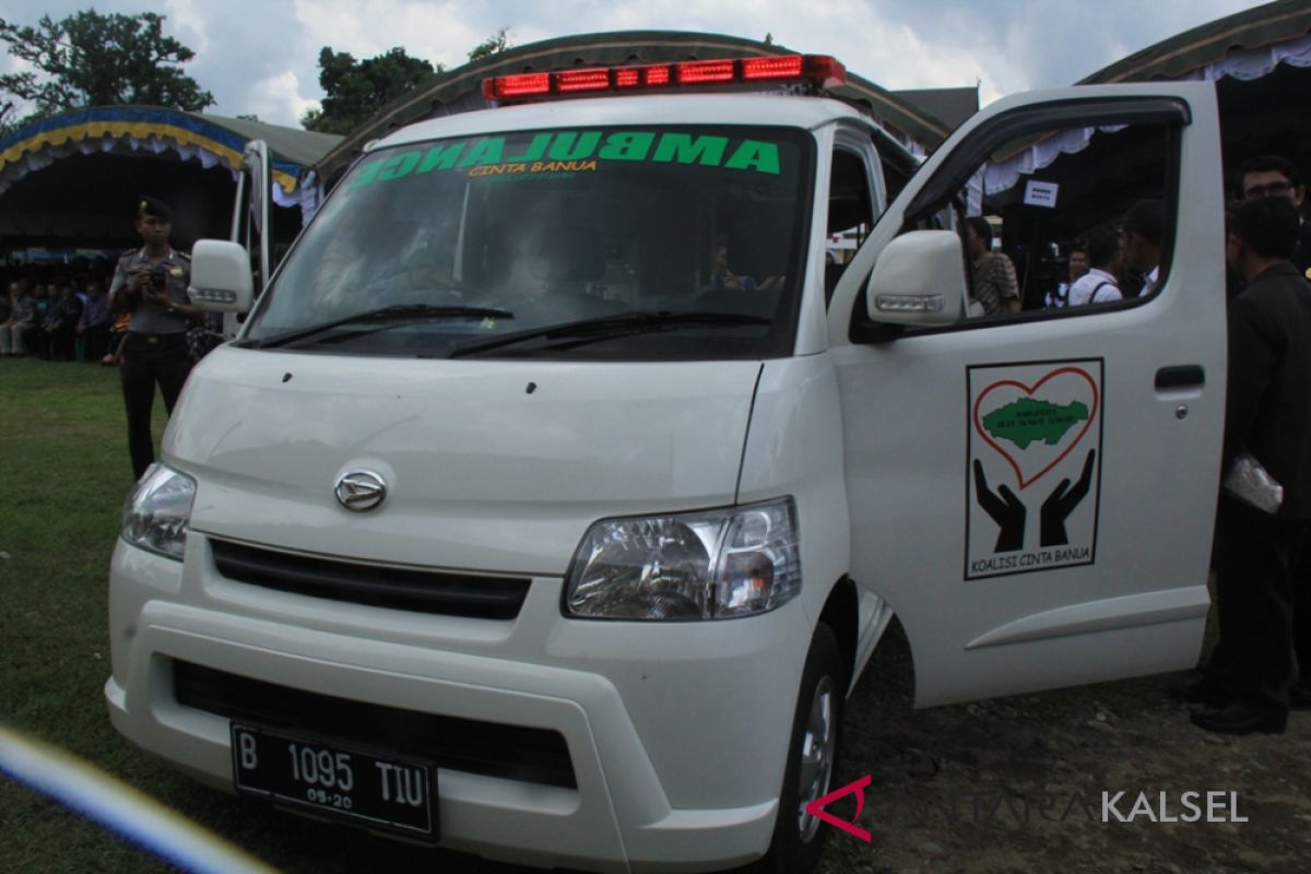 Community Disappointed, KPK Brings Cinta Banua Ambulance