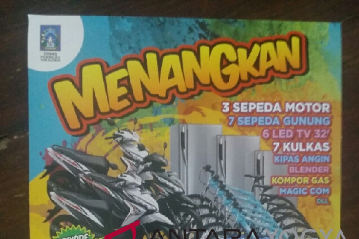 Belanja di pasar tradisional berhadiah sepeda motor